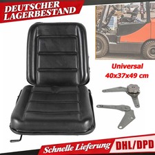 NEU Universal Traktorsitz Schleppersitz Stapler Baggersitz PU Baumaschinensitz
