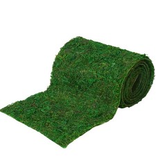 Byher Roll of Green Moss for Fairy Gardens 15.3x130cm 6"W x 51"L ,