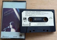 Joan Baez - From Every Stage Cassette Tape VG+ C23
