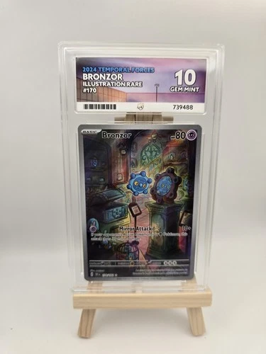 Pokemon Temporal Forces Bronzor IR 170/162 Ace 10