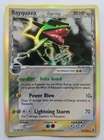 Rayquaza Pokemon Card Holo Rare 13/113 Delta Species Series Vintage MP