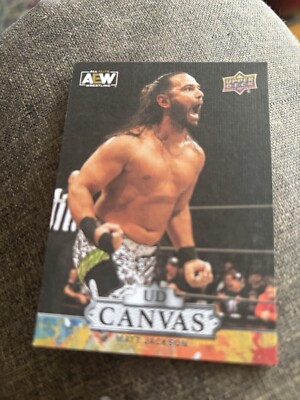 Matt Jackson C29 - 2023 Upper Deck AEW Wrestling Ud Canvas