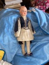 16" VINTAGE DOLL SOVIET RUSSIAN CELLULOID Cloth Body -