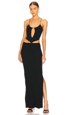 Aya Muse Mesquite Dress Black Sexy S NWT $670 | eBay