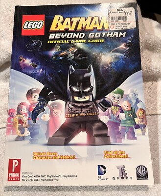 Lego Batman Beyond Gotham PRIMA OFFICIAL GAME GUIDE Book Xbox One 360 Ps 3/4