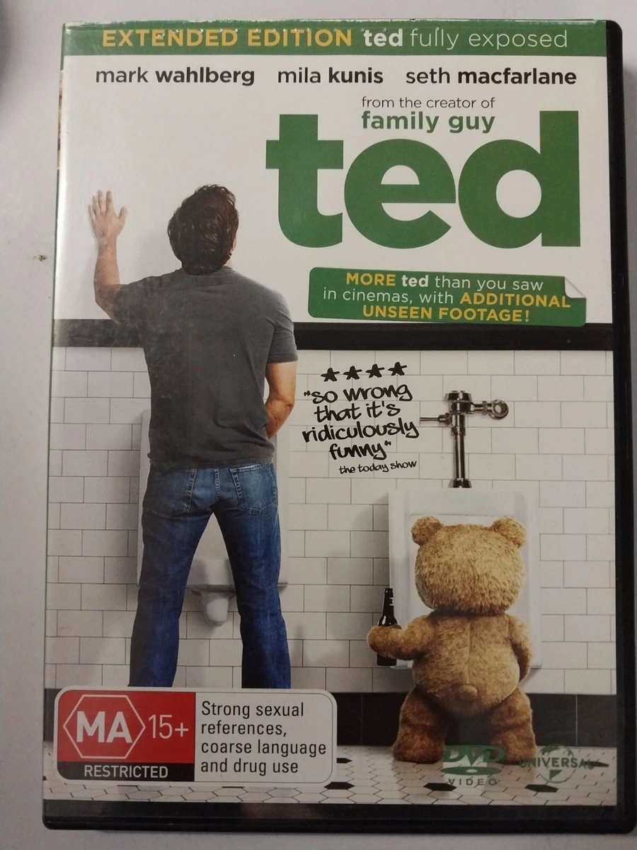 Ted Movie DVD Region 4 AUS Free Postage Comedy Mark Wahlberg