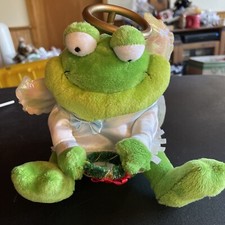 GEMMY FROGZ Animated Angel Sings batteries Not Included Please See Pictures