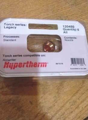 Hypertherm Original Modell 120450 Luft / Argon / Hydrogen Düse Für Arcwrite