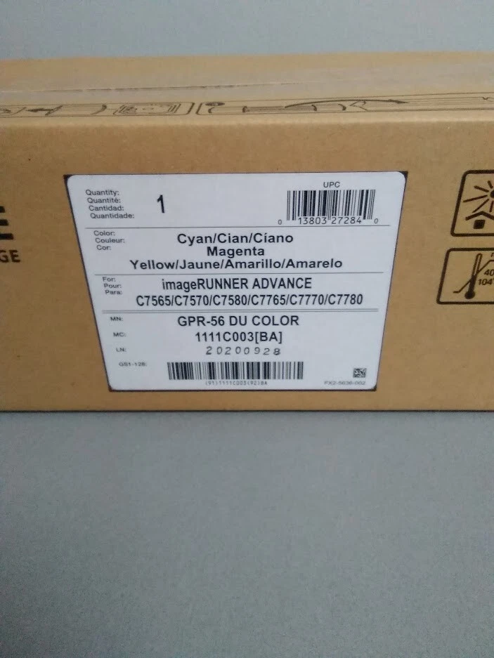 CANON GPR-56 DRUM UNIT COLOR Drum Unit imageRUNNER ADVANCE C7565i - Image 2 of 2