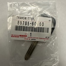 Genuine Oem Toyota Transponder Master Blank Key Uncut Transmitter 89785-60160