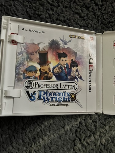 Professor Layton vs. Phoenix Wright Ace Attorney (Nintendo 3DS 2014) - Picture 2 of 3