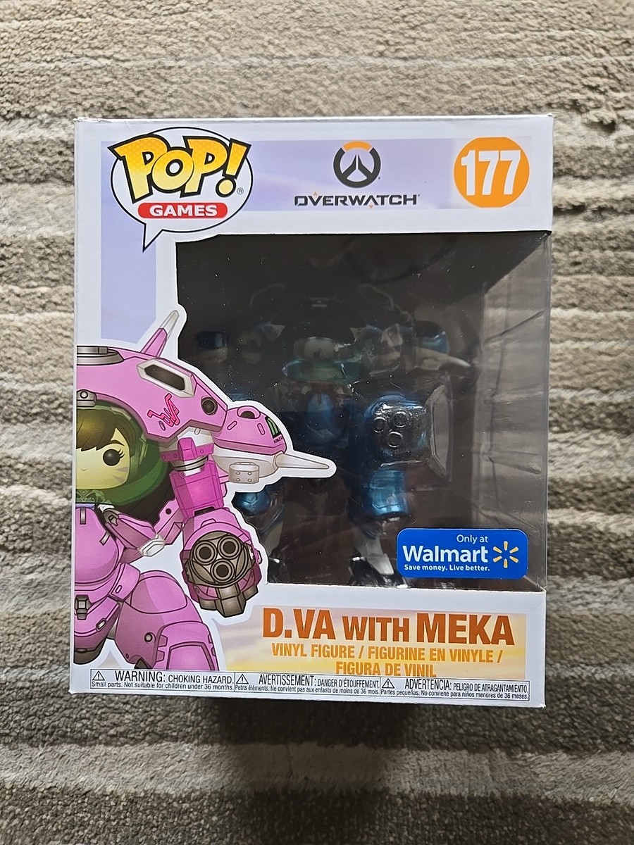 Funko Pop! With Meka #177 Overwatch Walmart Exclusive