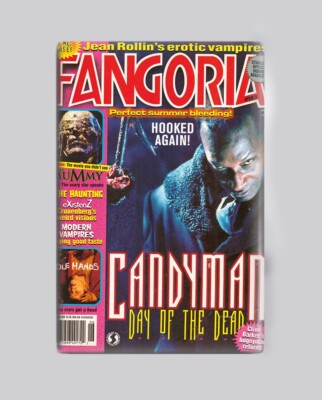 CANDYMAN 3 / FANGORIA - 2''x3'' POSTER MAGNET (horror magazine vhs cult day dead)