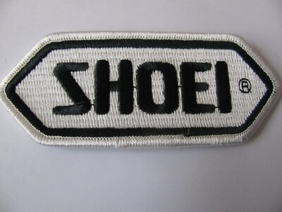 SHOEI  MOTORCYCLE   #1  PREMIUM HELMET  Patch 5''  IRON ON  NOS NEW STK FREE SHIP