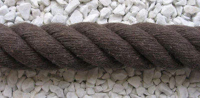 HANDLAUFSEIL ABSPERRSEIL TREPPENSEIL 40 MM Fb. BRAUN