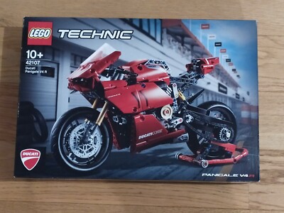 LEGO TECHNIC 42107 DUCATI PANIGALE V4 R NEU UND VERSIEGELT