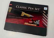 JML Classic Pen Set As Seen On TV 6 Pens 66 Piece Refill Storage Case NEW