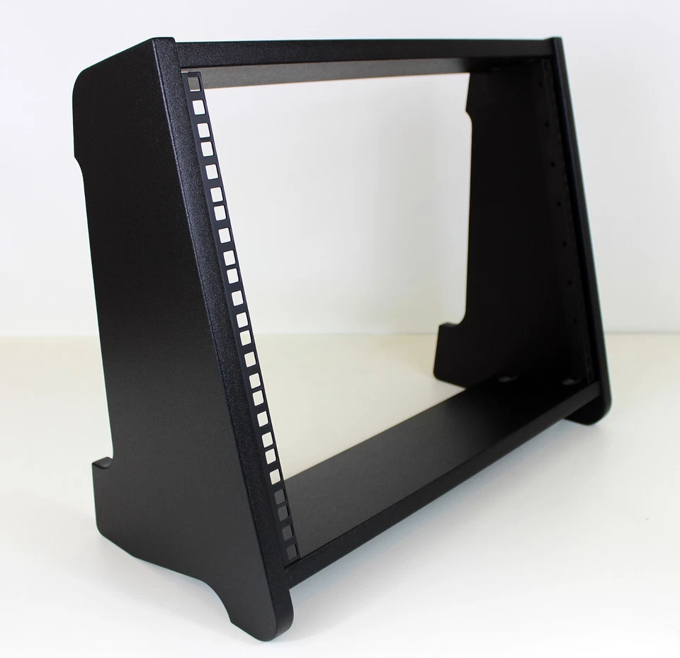 19" 8U DESKTOP STUDIO RACK POD CASE CABINET FOR PRO AUDIO MEDIA EQUIPMENT DA - Image 2 of 4