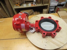 70-0061-11300-536/a Bray Series 70 Elec Actuator 6" Butterfly Valve
