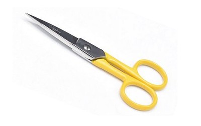 All Purpose Craft Scissors, Yellow/Steel