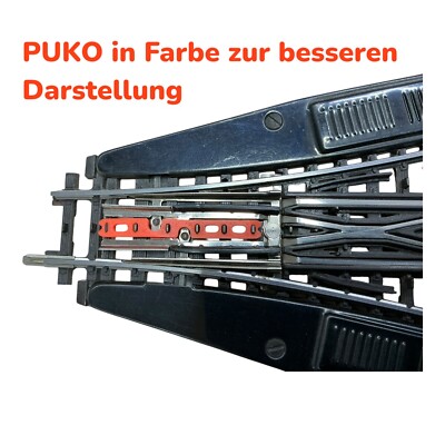 Märklin K-Gleis PUKO Isolator für K-Gleis Dreiwegeweiche 2270