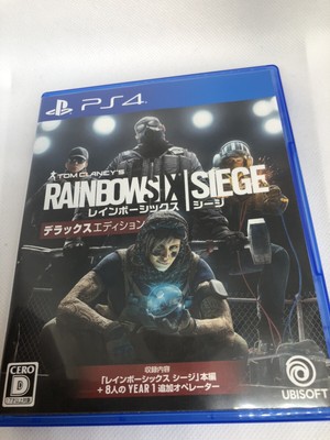 Used Ps4 Playstation4 Rainbow Six Siege Deluxe Edition Japan Import Ebay