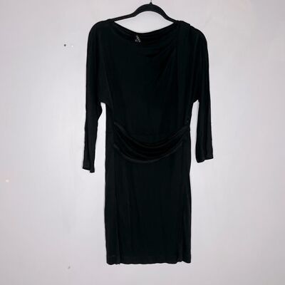 beige long maxi dress Beige Long Sleeve Maxi Dress w/ High Slit main image 0