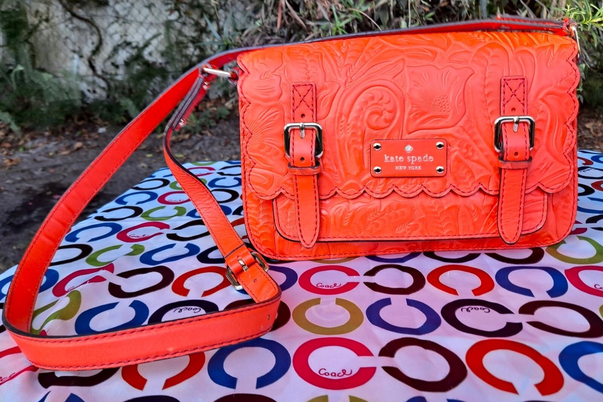 Kate Spade Santa Rosalia Scout Messenger Crossbody Handbag | eBay