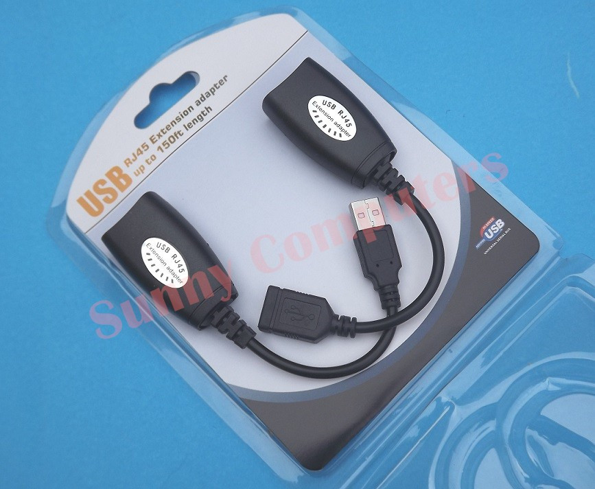 EXTENSOR USB POR CABLE UTP HASTA 45MTS