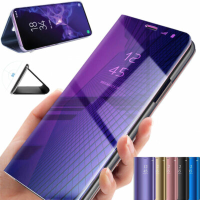 Flipcase für Samsung Galaxy S9 Plus Schutzhülle Clear View Handytasche Bumper