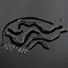 Silicone Radiator Hose Clamps Kit 2001-2005 Black Fit For Honda Civic D17 1.7l