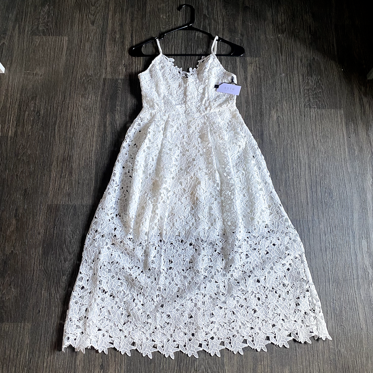 ASTR The Label Midi Lace Dress Size S White (Brand New with Tag) | eBay