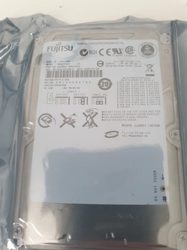 Fujitsu MHW2040AT Laptop 2.5" IDE ATA PATA Hard Drive CA06821-B46100SS