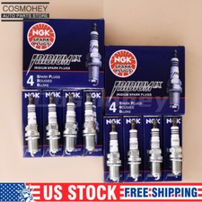 8pcs Original Ngk Bkr8eix 2668 Oem Iridium Spark Plugs Racing Colder