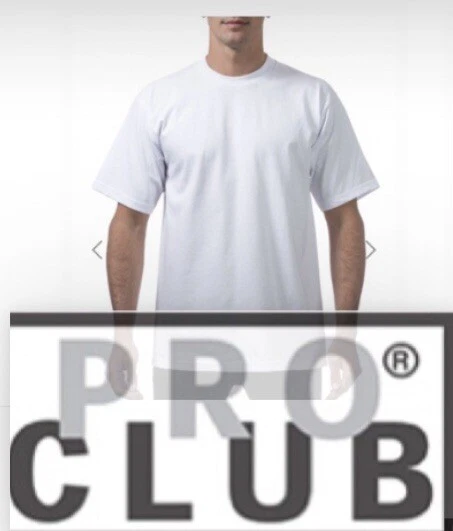 pro club blank t shirts