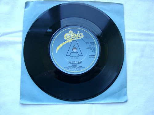 HEART - This Man Is Mine 7" - EPC A2436 - 1982 UK -    PROMO COPY