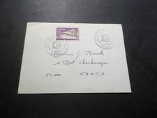 FRANCE 1975 CACHET ARPHIA 9 JUIN 1975 sur LETTRE MARCOPHILIE timbre AERO TRAIN
