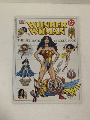 Wonder Woman Ultimate sticker album by Alastair Dougall and DK Publishing New