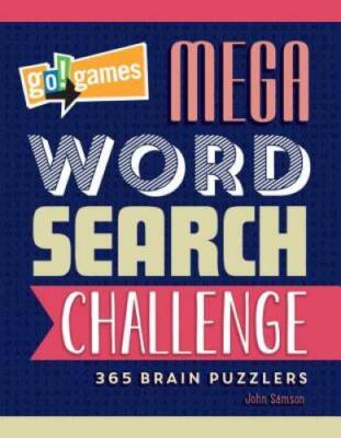 GoGames Mega Word Search Challenge - Paperback By Samson, John - GOOD