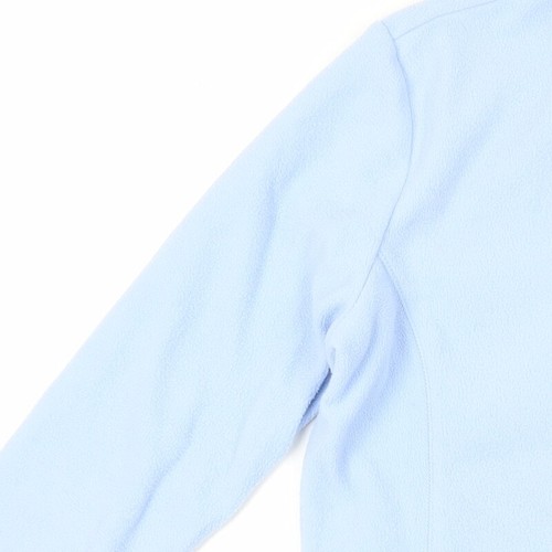 Maine New England Blue V-Neck Blouse Size 12 - Picture 6 of 12