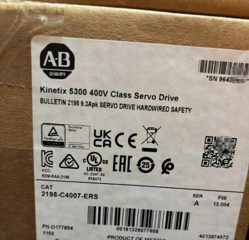 Nuevo Allen Bradley 2198-C4007-ERS SER A kinetix 5300 Servo Drive 2198-C4007-ERS - Imagen 2 de 5