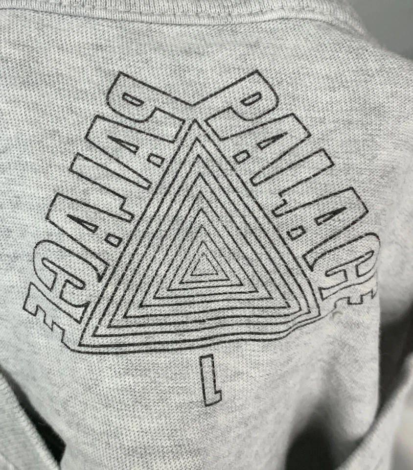 Camisa Palace Para Hombre Gris Tribal Algodón Manga Larga Talla L Foto 4 de 4