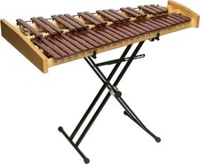 40-key desktop synthetic marimba set, with stand