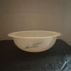 Vintage Pyrex  Bowl w/ Turquoise Wheat Pattern Round 023 1 1/2 Qt USA
