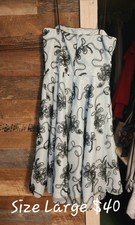 women's size large floral wedding guest dress