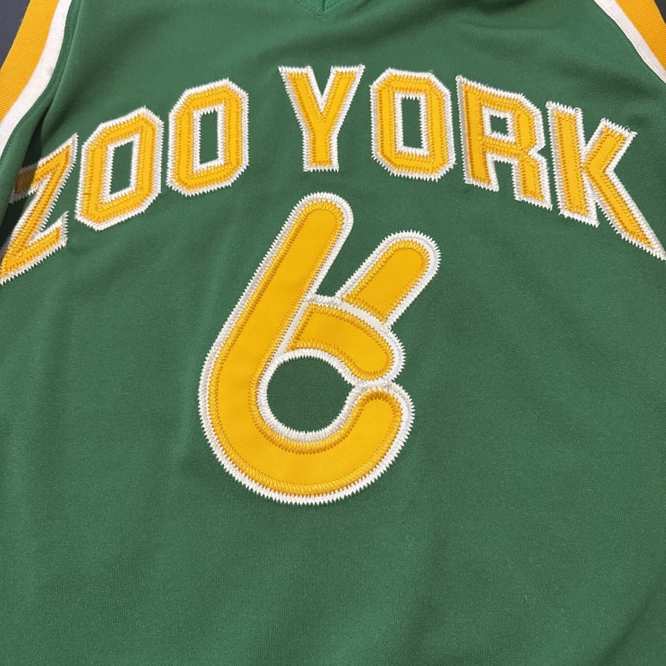 Camiseta de basquete masculina Zoo York grande cinza skatista skate inquebrável quase perfeita  - Imagem 2 de 4
