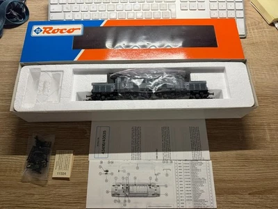 Roco H0 43416 Locomotive Électrique Analog E94 003 DR Gris DC en OVP - Photo 1/2