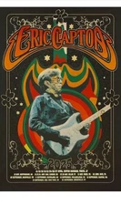Eric Clapton 2025 World Tour Poster