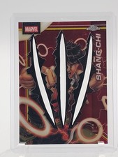 SHANG-CHI 2026 TOPPS CHROME MARVEL COMICS CLAW VARIATION RED 5/5 #150 Q3873