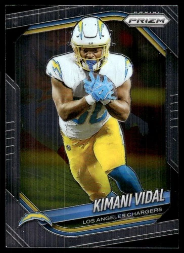 Kimani Vidal 2025 Panini Prizm #134 Chargers NFL READ FREE SHIPPING AutographDen